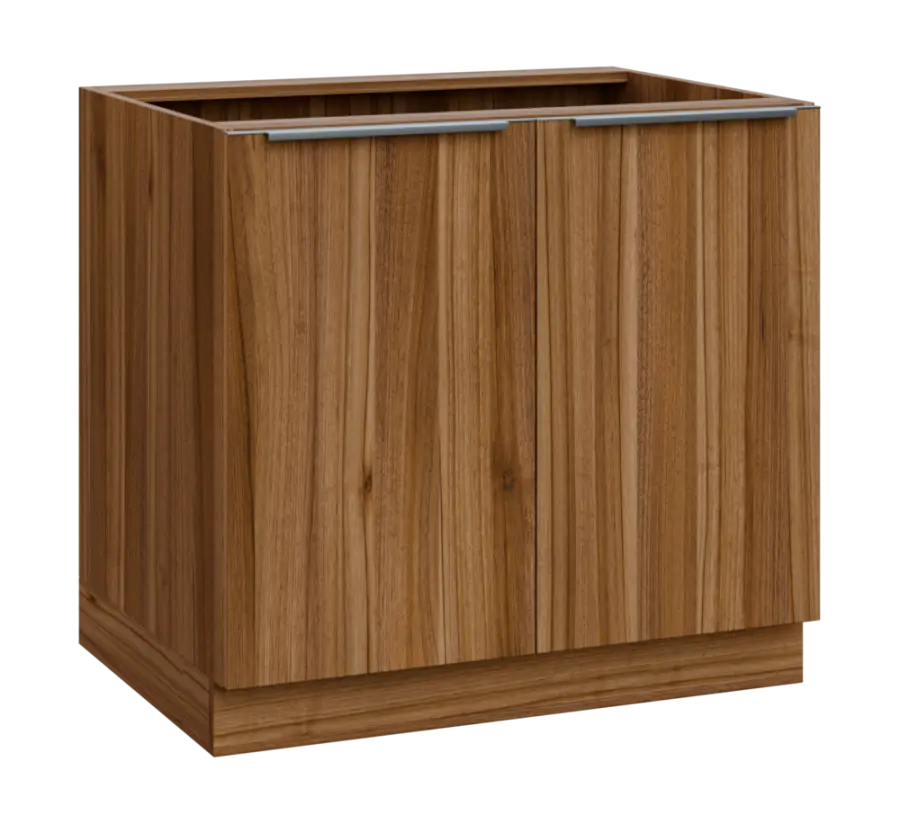 SIS - 9D spodní skříňka, 2-dveřová, 870x900x600, ořech světlý